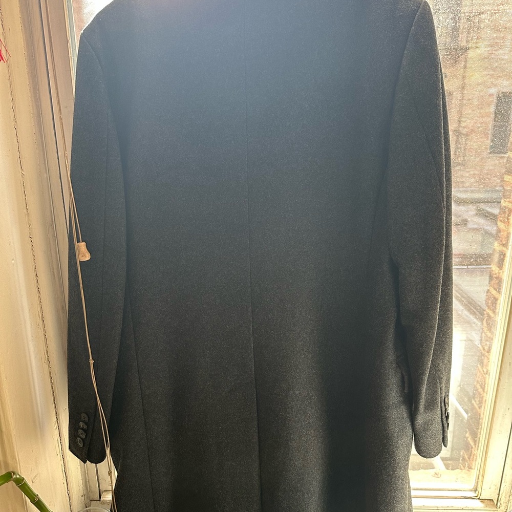 Dolce&Gabbana pre-owned notched lapels single breasted coat 75%wool 25% polyamid - Picture 3 of 5